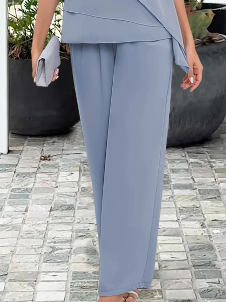 Women's Two Piece Elegant Pants Set